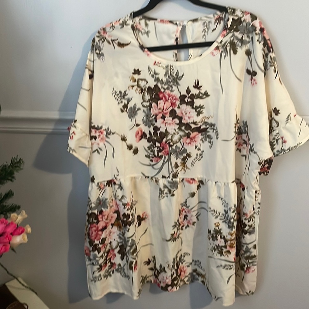 Shein floral shirt